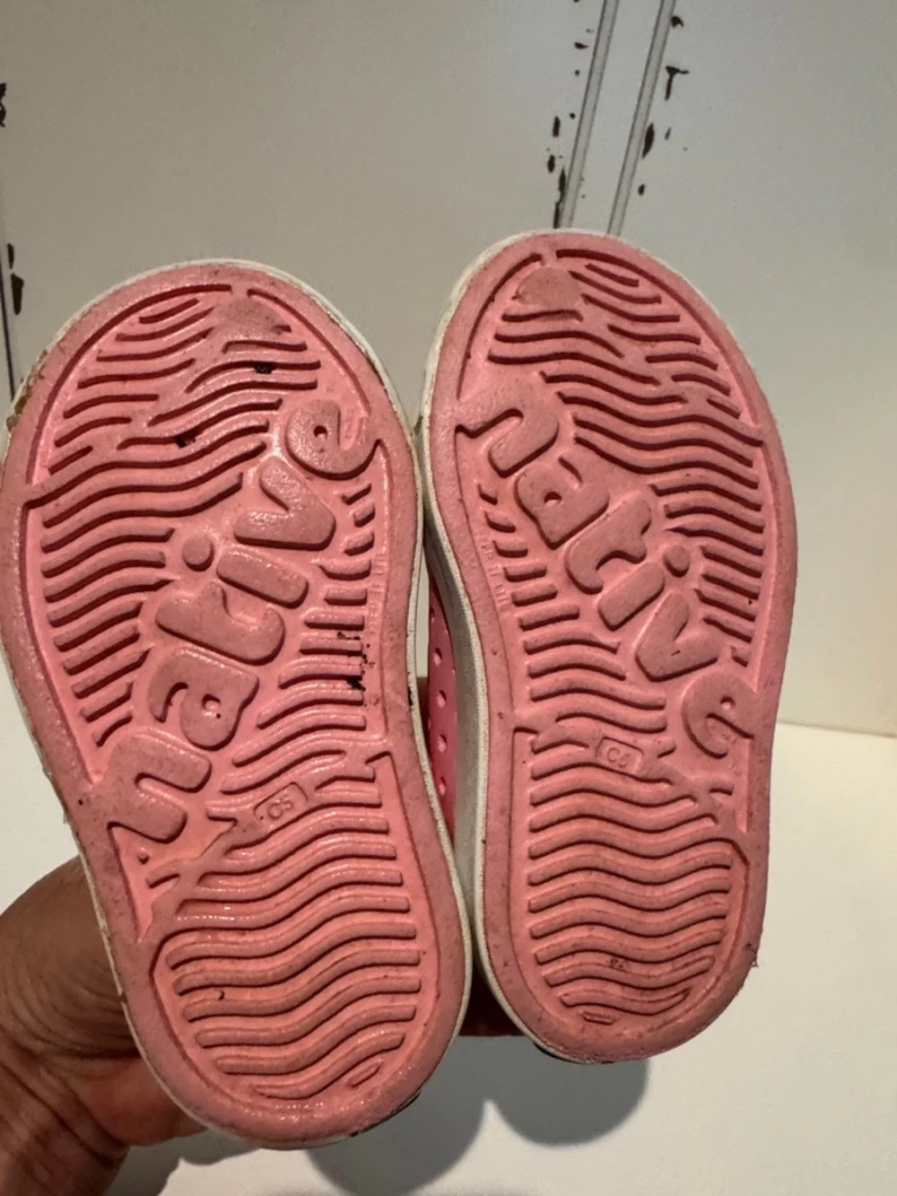 Native Kids Pink Mary Jane Water Shoes C5